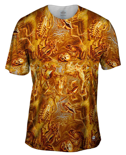 Ernst Haeckel - "Batrachia Orange" (1904)&nbsp;Mens T-Shirt