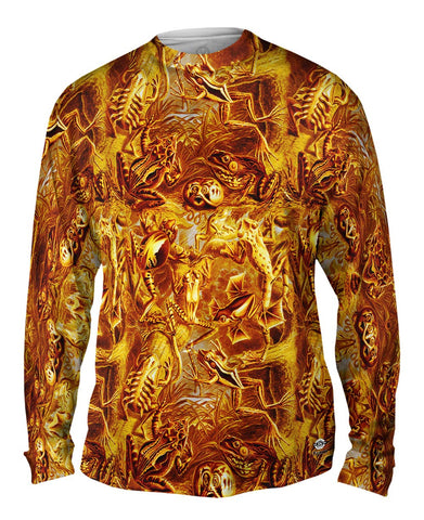 Ernst Haeckel - "Batrachia Orange" (1904)
