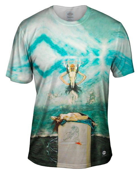 Felicien Rops - "The Sacrifice from The Satanic Ones" (1882)&nbsp;Mens T-Shirt