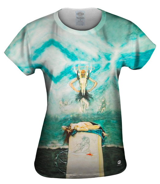 Felicien Rops - "The Sacrifice from The Satanic Ones" (1882)&nbsp;Womens Top