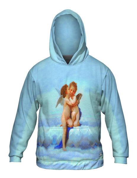 William-Adolphe Bouguereau - "First Kiss" (1890)&nbsp;Mens Hoodie Sweater
