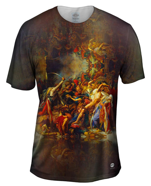 Anne-Louis Girodet de Roussy-Trioson - "The Revolt of Cairo" (1810)&nbsp;Mens T-Shirt