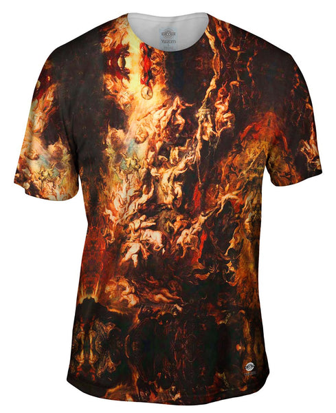Peter Paul Rubens - "The Fall of the Damned" (1620) Mens T-Shirt