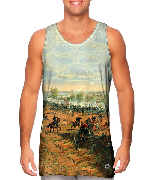 Thure de Thulstrup - "Battle of Gettysburg" (1863)&nbsp;Mens Tank Top