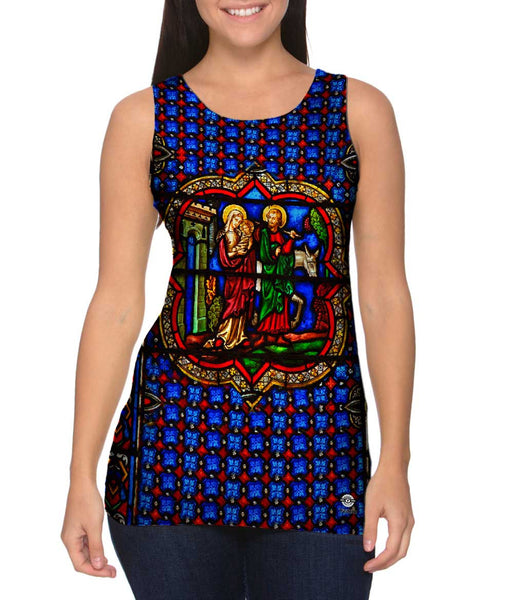 Notre Dame - "The Flight into Egypt" (1220)&nbsp;Womens Tank Top