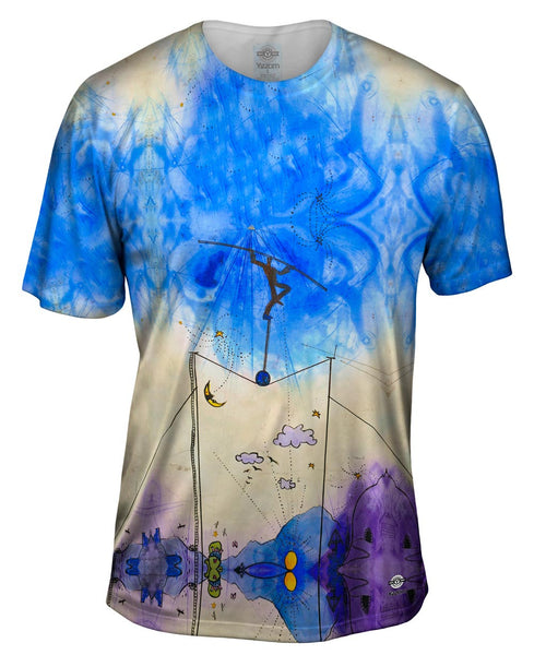 Adi Holzer - "The life is like a tightrope walking" (1997)&nbsp;Mens T-Shirt