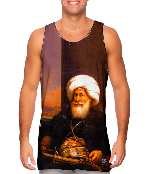 Auguste Couder - "Mehemet Ali Viceroy of Egypt." (1841) Mens Tank Top