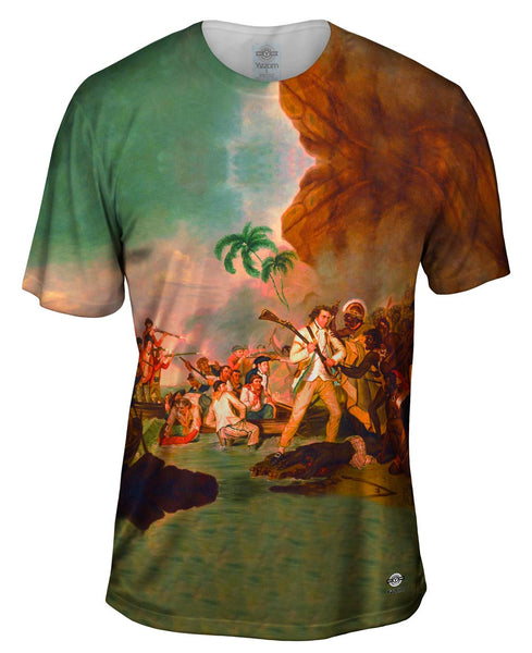 George Carter - "Death of Captain James Cook" (1783) Mens T-Shirt