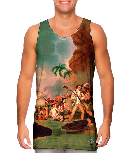 George Carter - "Death of Captain James Cook" (1783)&nbsp;Mens Tank Top