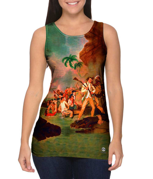 George Carter - "Death of Captain James Cook" (1783)&nbsp;Womens Tank Top