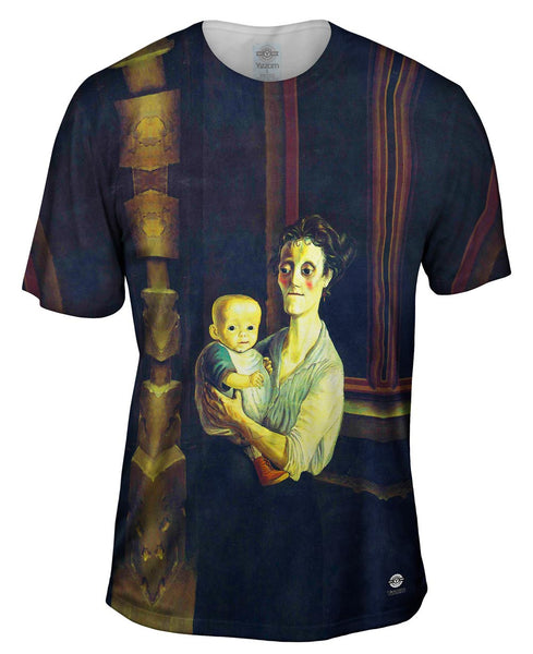 Otto Dix - "Mother with Child" (1921) Mens T-Shirt