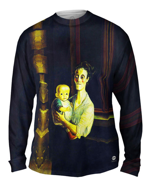 Otto Dix - "Mother with Child" (1921) Mens Long Sleeve