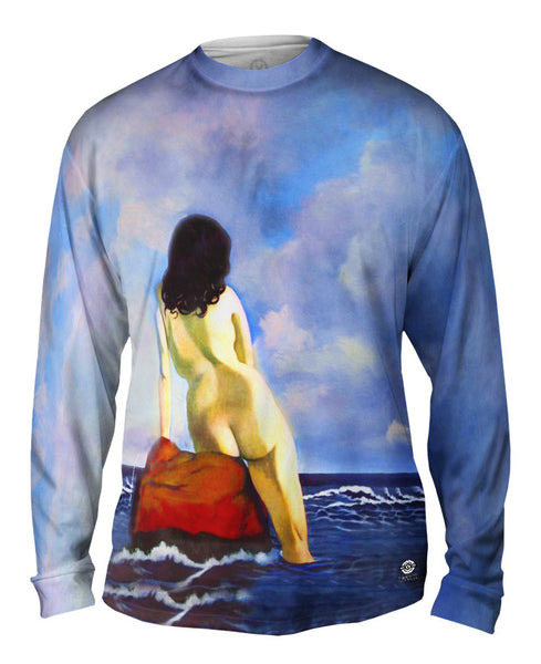 Felix Vallotton - "Bather, stormy sky" (1916)&nbsp;Mens Long Sleeve