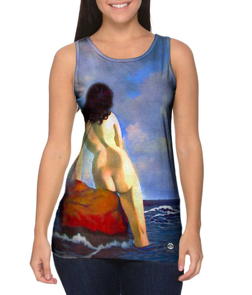 Felix Vallotton - "Bather, stormy sky" (1916)&nbsp;Womens Tank Top