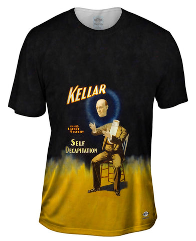 Strobridge Lithograph Co. - "Kellar in His Latest Mystery / Self Decapitation" (1898)