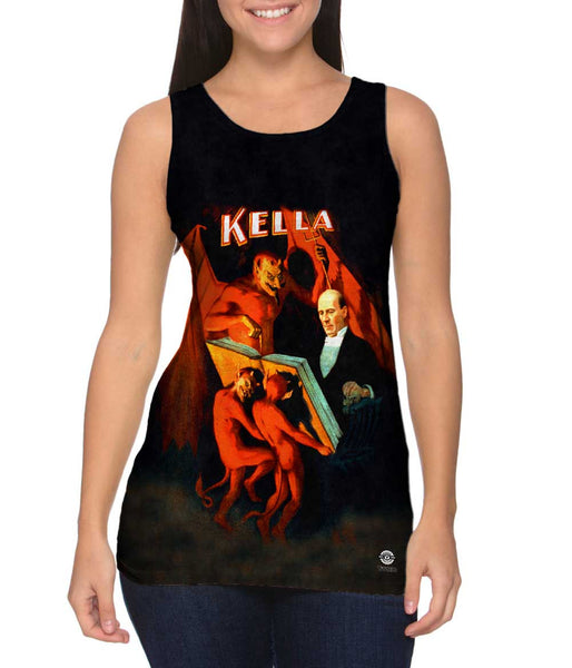 Strobridge Lithograph Co. - "Keller And His Servants" (1894)&nbsp;Womens Tank Top