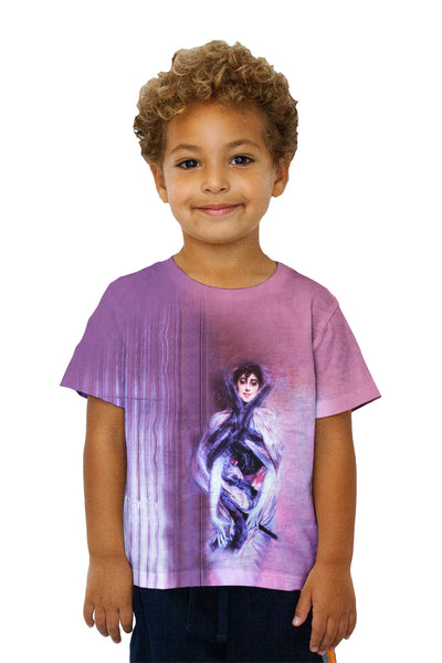 Kids Giovanni Boldini - "Emiliana Concha de Ossa" (1901)&nbsp;Kids T-Shirt