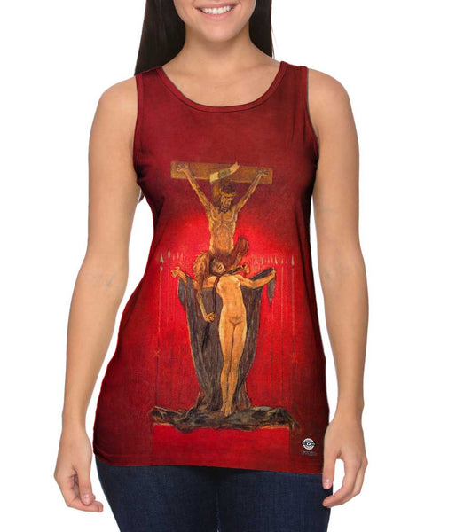 Felicien Rops - "The Satanic Calvary" (1882)&nbsp;Womens Tank Top