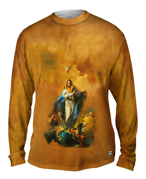 Giovanni Battista Tiepolo - "The Immaculate Conception" (1767) Mens Long Sleeve