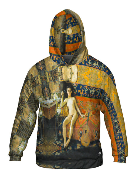 Akseli Gallen-Kallela - "Demasquee" (1888)&nbsp;Mens Hoodie Sweater