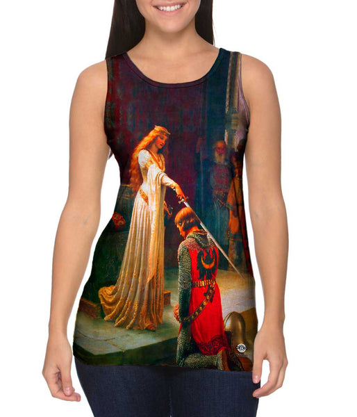 Edmund Leighton - "Accolade" (1901)&nbsp;Womens Tank Top