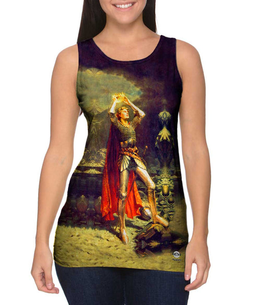 Edmund Leighton - "King Arthur" (1903)&nbsp;Womens Tank Top