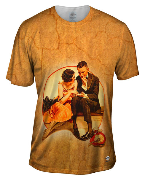 Norman Rockwell - "Girl reading Palm" (1921)&nbsp;Mens T-Shirt