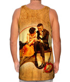 Norman Rockwell - "Girl reading Palm" (1921)