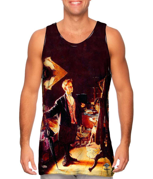 Norman Rockwell - "Top Hat and Tails" (1923)&nbsp;Mens Tank Top