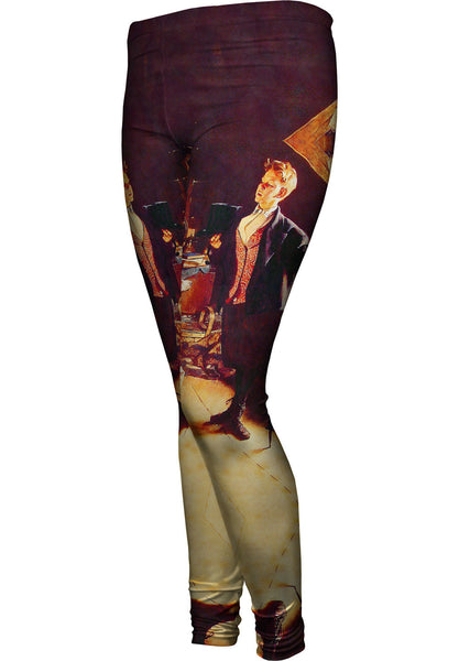 Norman Rockwell - "Top Hat and Tails" (1923)&nbsp;Womens Leggings