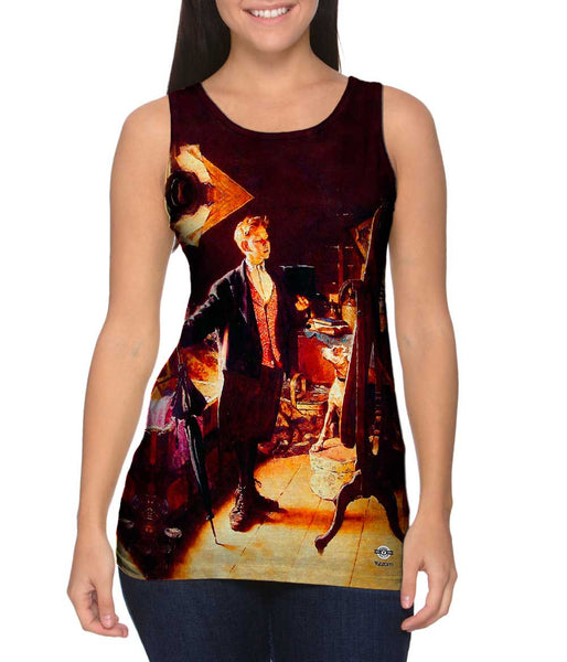 Norman Rockwell - "Top Hat and Tails" (1923)&nbsp;Womens Tank Top