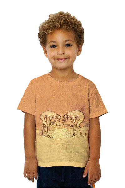 Kids Paul Klee - "Two Men Meet, Each Believing the Other to be of Higher Rank" (1903)&nbsp;Kids T-Shirt