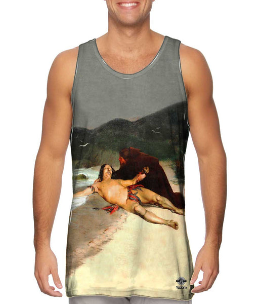 Rodolfo Amoedo - "The last Tamoio" (1883)&nbsp;Mens Tank Top