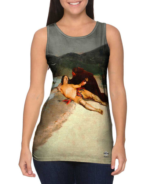 Rodolfo Amoedo - "The last Tamoio" (1883)&nbsp;Womens Tank Top