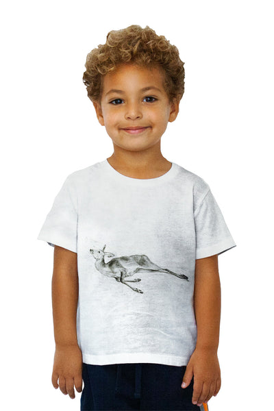Kids John Singer Sargent - "Deer" (1872)&nbsp;Kids T-Shirt