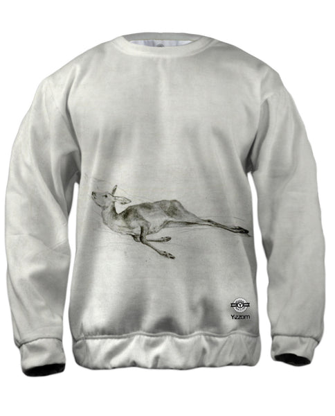 John Singer Sargent - "Deer" (1872)&nbsp;Mens Sweatshirt