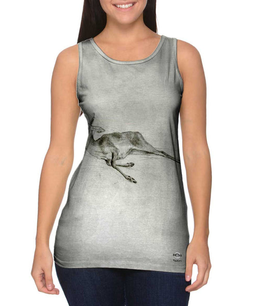 John Singer Sargent - "Deer" (1872)&nbsp;Womens Tank Top