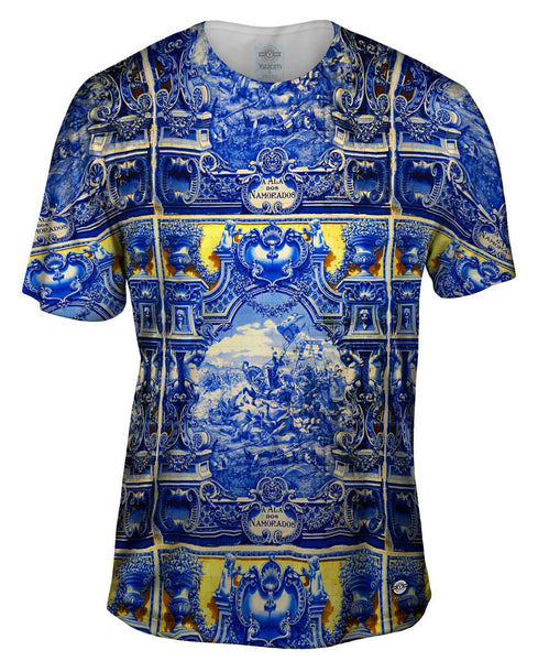 Joaquim Alves Gaspar - "battle of Aljubarrota" (1922)&nbsp;Mens T-Shirt