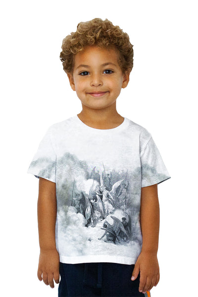 Kids Gustave Dore - "Abdiel and Satan" (1868)&nbsp;Kids T-Shirt