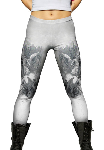 Gustave Dore - "Abdiel and Satan" (1868)&nbsp;Womens Leggings