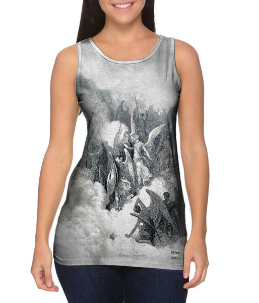 Gustave Dore - "Abdiel and Satan" (1868)&nbsp;Womens Tank Top