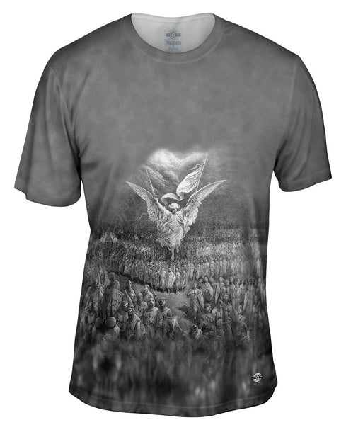 Gustave Dore - "The Road to Jerusalem" (1877) Mens T-Shirt