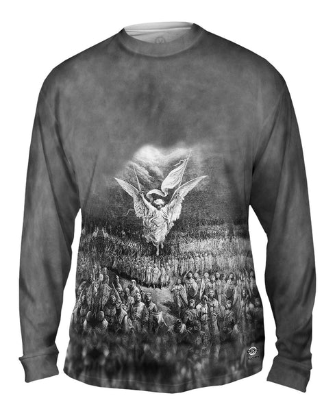 Gustave Dore - "The Road to Jerusalem" (1877) Mens Long Sleeve