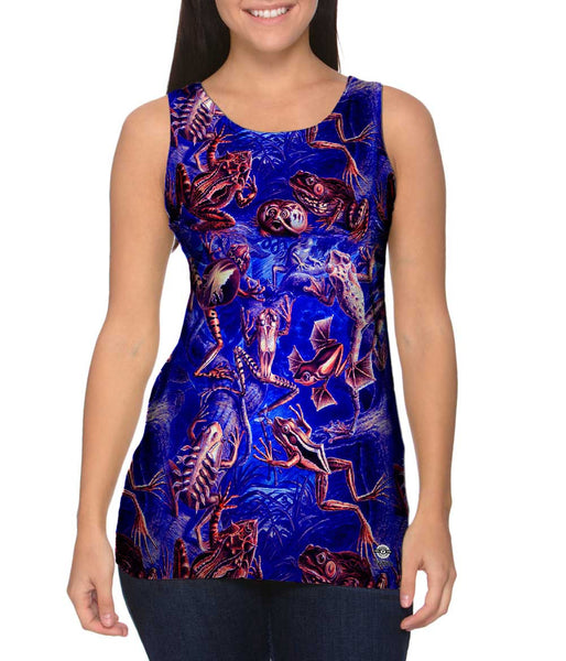 Ernst Haeckel - "Batrachia" (1904)&nbsp;Womens Tank Top