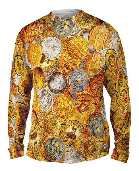 "Antique Coins" Mens Long Sleeve