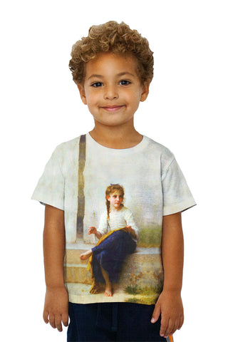 Kids William-Adolphe Bouguereau - "Sewing" (1898)
