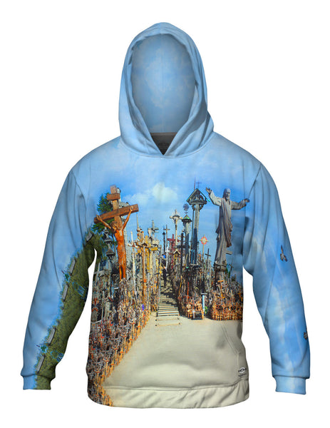 Pudelek (Marcin Szala) - "Hill of Crosses" (2011)&nbsp;Mens Hoodie Sweater