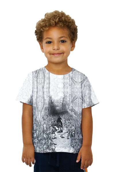 Kids Gustave Dore - "Orlando Furioso" Kids T-Shirt