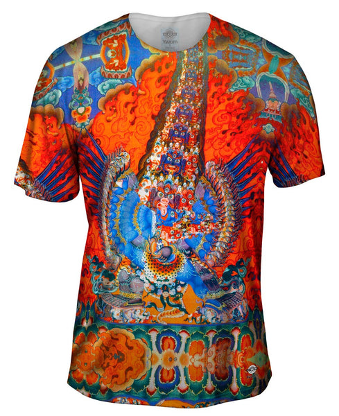 "Tibetan Thangka Of The Blue Tara" Mens T-Shirt
