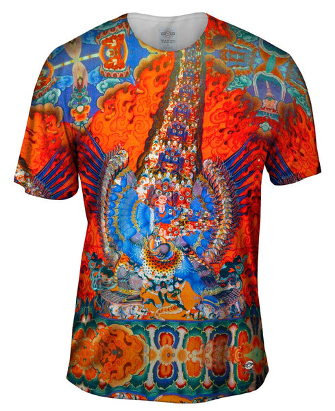 "Tibetan Thangka Of The Blue Tara"&nbsp;Mens T-Shirt